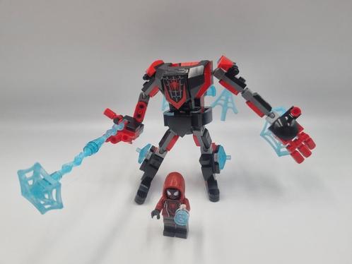 Lego Spiderman 76171 Miles Morales mech armor, Kinderen en Baby's, Speelgoed | Duplo en Lego, Zo goed als nieuw, Lego, Complete set