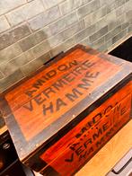 Houten kist Amidon Vermeire Hamme, Ophalen