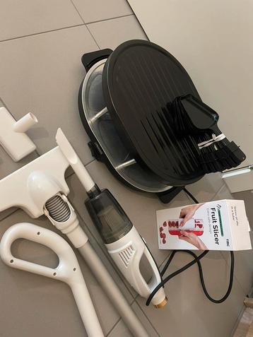 Grill en stofzuiger beschikbaar voor biedingen