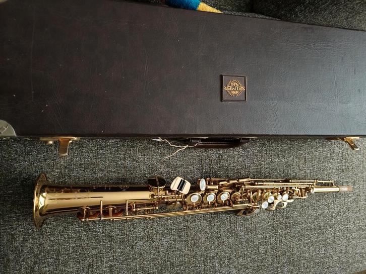 Selmer SA80II sopraansaxofoon, Muziek en Instrumenten, Blaasinstrumenten | Saxofoons, Zo goed als nieuw, Ophalen of Verzenden