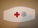 Armband voor verpleegsters - Ministerie van Oorlog, Verzamelen, Militaria | Algemeen, Overige typen, Ophalen of Verzenden, Landmacht