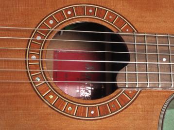 Martinez MP-14MH Artist - ElectraCoust hybride en nylon clas, Enlèvement ou Envoi, Comme neuf, Guitare classique ou espagnole