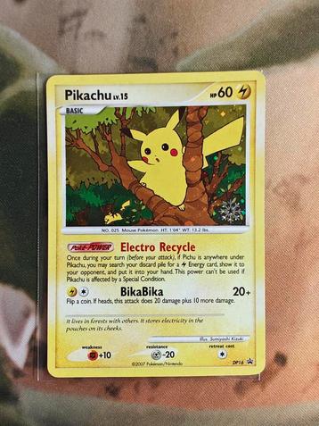  Snowflake Pikachu DP16 promo Pokemon