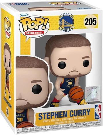 Funko POP NBA Golden State Warriors Stephen Curry (205) beschikbaar voor biedingen