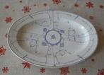 Plat ovale Auguste Mouzin et Compagnie - Wasmuel Quaregnon, Antiek en Kunst, Ophalen