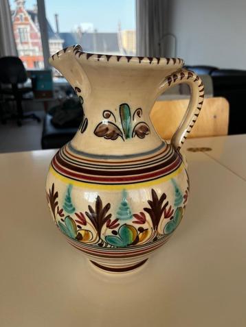 Vintage karaf, hangeschilderd, Toledo, Spanje beschikbaar voor biedingen