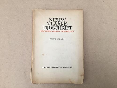 Nieuw Vlaams Tijdschrift August Vermeylen, Boeken, Gedichten en Poëzie, Gelezen, Ophalen of Verzenden