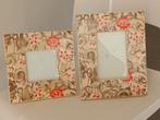 2 retro houten fotokaders - romantisch landelijk, Huis en Inrichting, Woonaccessoires | Lijsten, Ophalen of Verzenden, Nieuw