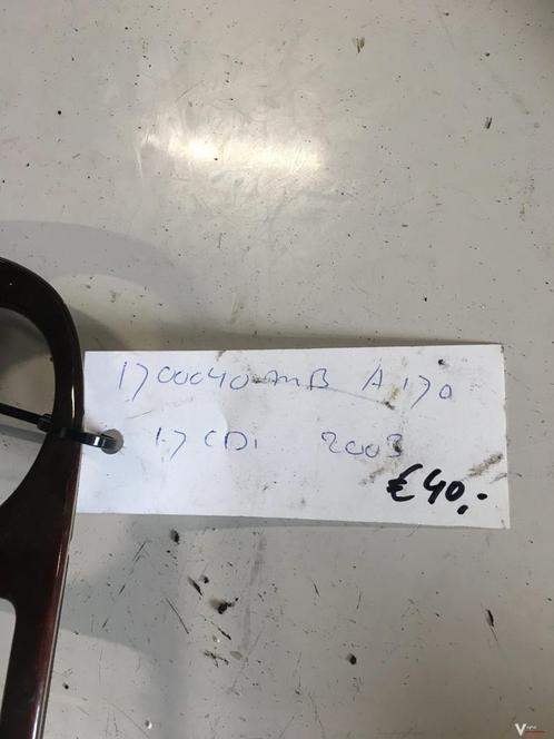 Mercedes A170 2003 dubbeldin Radio  paneel met diverse schak, Auto-onderdelen, Dashboard en Schakelaars, Gebruikt, Ophalen of Verzenden