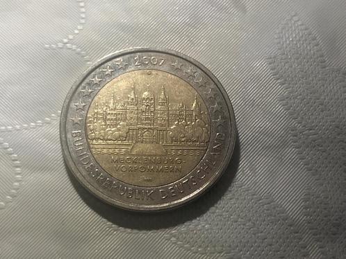 Gebruikte Duitse G 2 euro herdenkingsmunt 2007., Postzegels en Munten, Munten | Europa | Euromunten, Losse munt, 2 euro, Duitsland