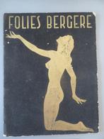 1950,s officieel programma Folies Bergere Paris, Verzenden, Zo goed als nieuw, Boek, Tijdschrift of Artikel