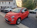 Fiat 500c Koraalrood pastelkleur met beige, Auto's, Fiat, Voorwielaandrijving, 4 zetels, Cabriolet, Leder en Stof