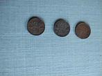 50 cent Belgische Frank-munten uit 1952, 1954 en 1969, Overig, Ophalen of Verzenden, Losse munt