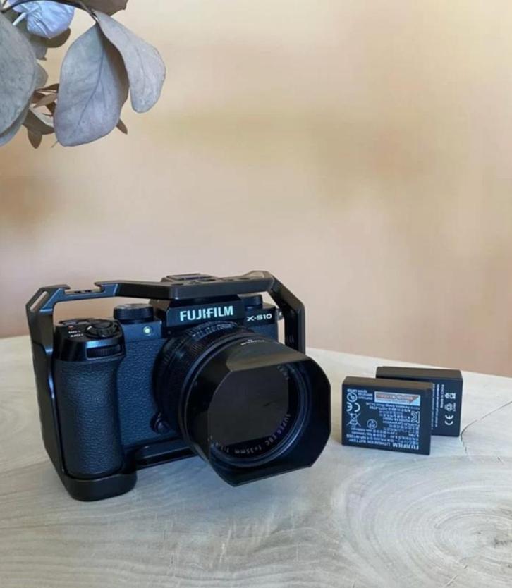 Fujifilm x-s10 + fujinon 35 mm f1.4, Audio, Tv en Foto, Fotocamera's Digitaal, Gebruikt, Compact, Fuji, Geen optische zoom, Ophalen of Verzenden