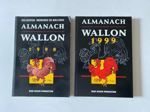 Almanach 1998 et 1999 - Noir dessin production, Livres, Livres régionalistes & Romans régionalistes, Utilisé, Enlèvement ou Envoi
