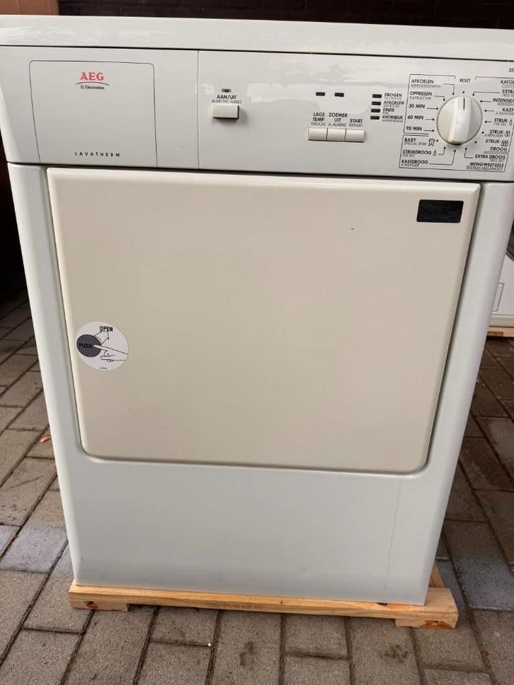 Droogkast AEG Lavatherm, Elektronische apparatuur, Droogkasten, Gebruikt, Luchtafvoer, Voorlader, 6 tot 8 kg, Minder dan 85 cm