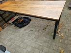 Tuin/eet-tafel boomstam, Tuin en Terras, Tuintafels, Ophalen, Nieuw, Rechthoekig, Hout
