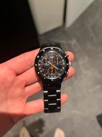 Swatch horloge black steel, Handtassen en Accessoires, Horloges | Heren, Staal, Gebruikt, Staal, Polshorloge
