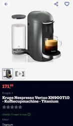 Krups Nespresso vert, Electroménager, Comme neuf, Enlèvement ou Envoi