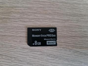 Sony Memory Stick Pro Duo 8GB MagicGate beschikbaar voor biedingen