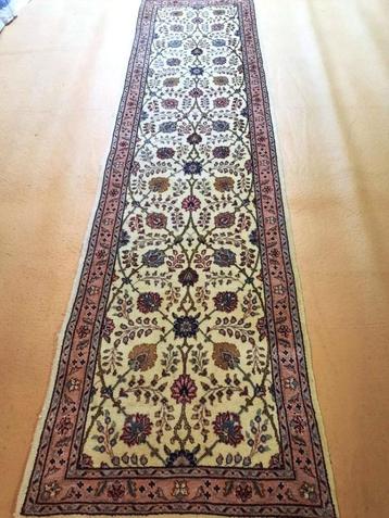 Perzische Loper tapijt- 285x75 cm (Tabriz) Geknoopt in Iran