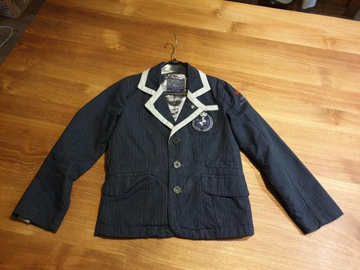 Blazer eerste communie jongens - CRB - maat 122, Kinderen en Baby's, Kinderkleding | Maat 122, Zo goed als nieuw, Jongen, Trui of Vest