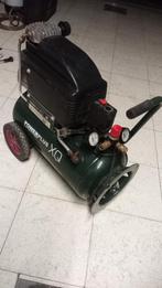 Compressor 24l + luchtslang 10m, Doe-het-zelf en Bouw, Ophalen, Gebruikt