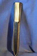 ouvre lettre de bureau etui cuir noir, Antiquités & Art, Enlèvement ou Envoi