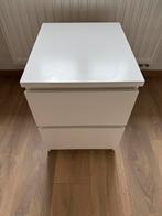 Mooi wit nachtkastje Scandinavische look in goede staat, Ophalen, Minder dan 45 cm, 55 tot 70 cm, Zo goed als nieuw