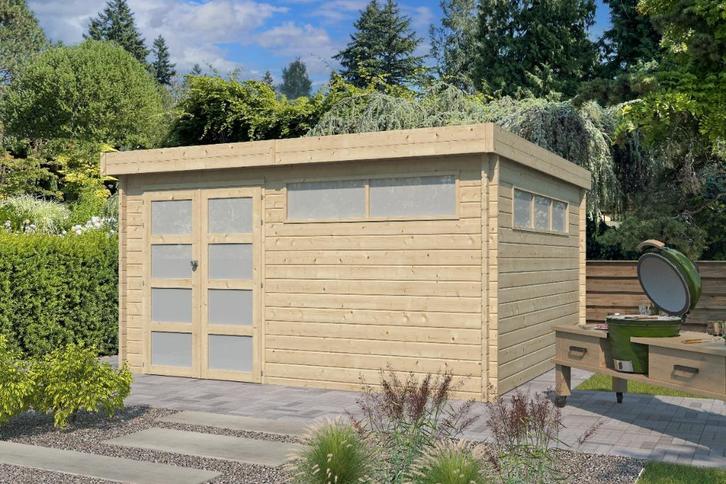 NIEUW Modern tuinhuis 4604ISO --44MM--, Hobby en Vrije tijd, Overige Hobby en Vrije tijd, Nieuw, Verzenden
