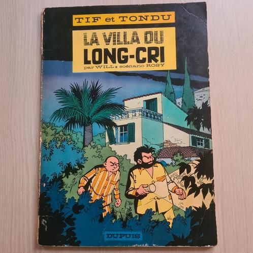 TIF EN TONDU EO LA VILLA DU LONG-CRI 1966, Boeken, Stripverhalen, Gelezen, Ophalen of Verzenden