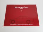Brochure originale Mercedes-Benz 190D W201 - 1983, Livres, Autos | Brochures & Magazines, Enlèvement ou Envoi, Mercedes-Benz, Mercedes