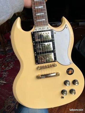 Epiphone sg custom ivory 2008 disponible aux enchères