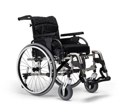 Rolstoel V300DL Vermeiren, Diversen, Rolstoelen, Zo goed als nieuw, Duwrolstoel, Inklapbaar, Ophalen