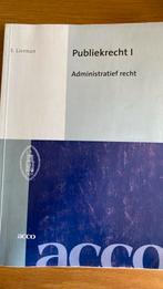 Steven Lierman - Publiekrecht I., Ophalen of Verzenden, Zo goed als nieuw, Steven Lierman