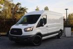 Ford Transit 2.0 TDCi L3H2 | Euro 6b | 3pls. | AIRCO | CRUIS, Auto's, Ford, Stof, Wit, 185 g/km, 5 deurs