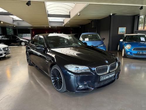 BMW 520 dA M-SPORT *EURO 6b*Leder*Navi*Verwarm*184pk, Auto's, BMW, Bedrijf, Te koop, 5 Reeks, ABS, Adaptieve lichten, Airbags
