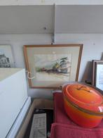 Ingelijste Aquarel, Ophalen of Verzenden