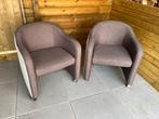 Design zetels comfort 2 st voor 50 euro, Tuin en Terras, Tuinsets en Loungesets, Ophalen, Zo goed als nieuw, Textileen
