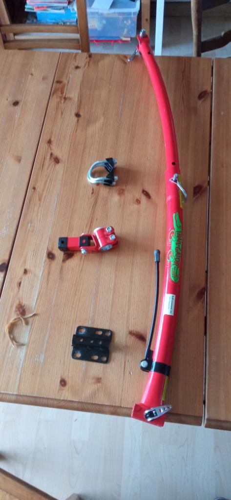 Barre remorquage tandem, Fietsen en Brommers, Fietsen | Kinderfietsjes, Zo goed als nieuw, Ophalen