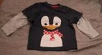 ~ T-shirtje Pinguïn met lange mouwen ( Maat 92), Kinderen en Baby's, Kinderkleding | Maat 92, C&A, Ophalen of Verzenden, Zo goed als nieuw