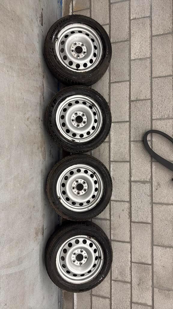 Kit hivers complet 195/60/16 MINI countryman, Auto-onderdelen, Banden en Velgen, Band(en), Winterbanden, 16 inch, Ophalen