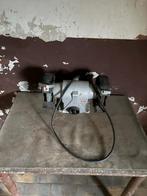 Dubbelle slijpsteen op drijfkracht, Doe-het-zelf en Bouw, Gereedschap | Slijpmachines, Ophalen, Zo goed als nieuw