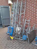 Apache ladderlift pannenlift goederenlift 14m met knikstuk, Doe-het-zelf en Bouw, Ophalen, Zo goed als nieuw