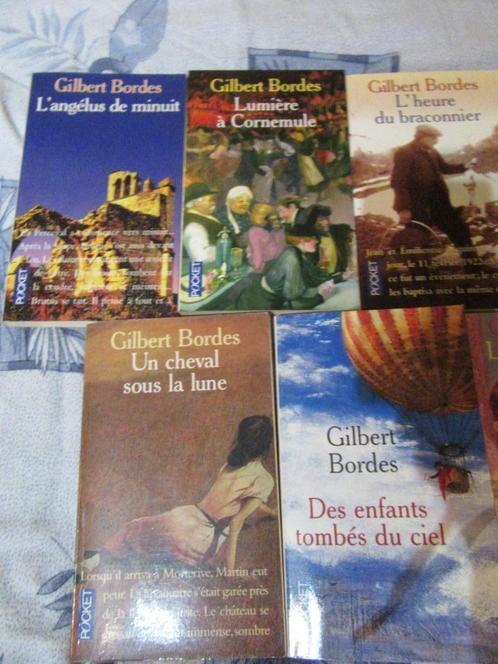 E 7 romans de Gilbert Bordes éd Pocket, Livres, Romans, Utilisé, Enlèvement ou Envoi