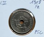 25 cent 1908 frans, Postzegels en Munten, Munten | België, Ophalen of Verzenden, Metaal, Losse munt