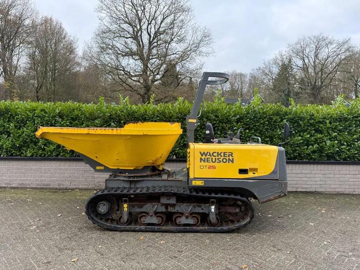 WACKER NEUSON DT 25 2850 KG RUPS DUMPER Mini dumper, Zakelijke goederen, Machines en Bouw | Transport