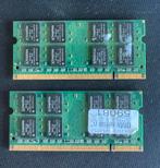 Ram Kingston 2G x2 SO DIMM, Computers en Software, RAM geheugen, Ophalen of Verzenden, Zo goed als nieuw, DDR2