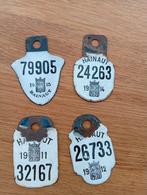 Plaque de taxe vélos, Ophalen of Verzenden, Gebruikt