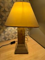 Bijzet lamp in hout, Enlèvement, Comme neuf